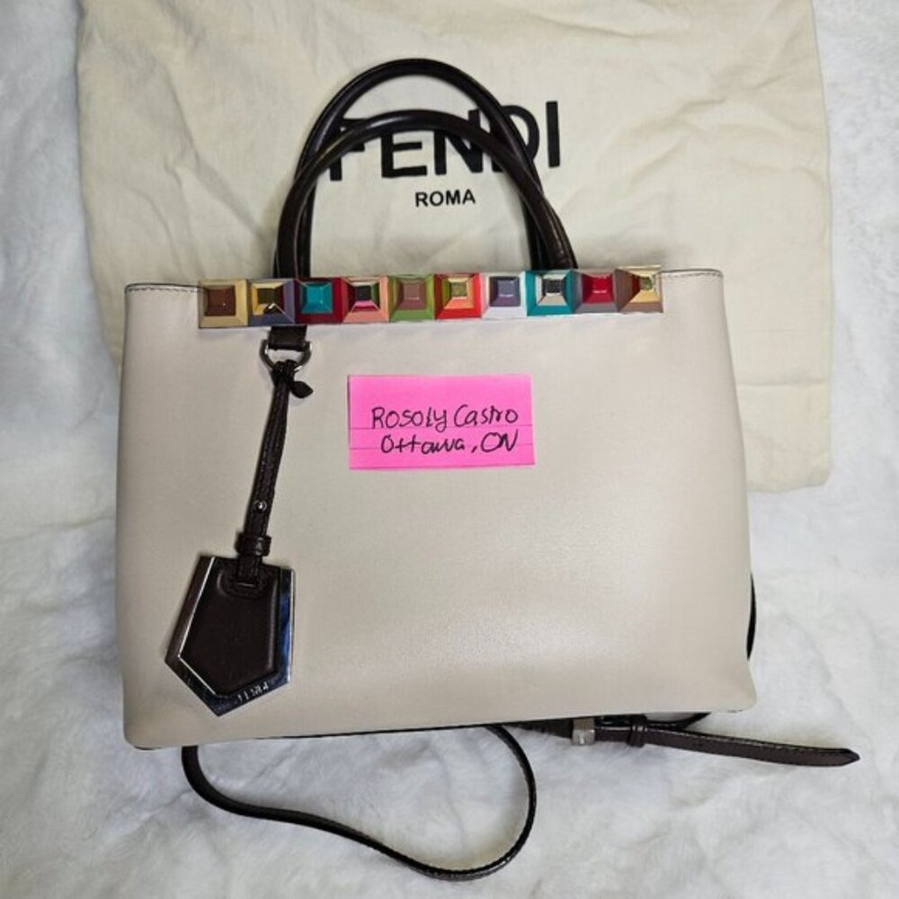 SOLD Fendi 2jours Leather Authenticated - Picture 1 of 16